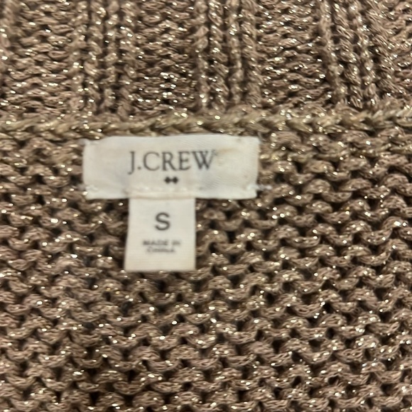 EUC! J Crew Cardigan. Gold. SZ S - Picture 3 of 6